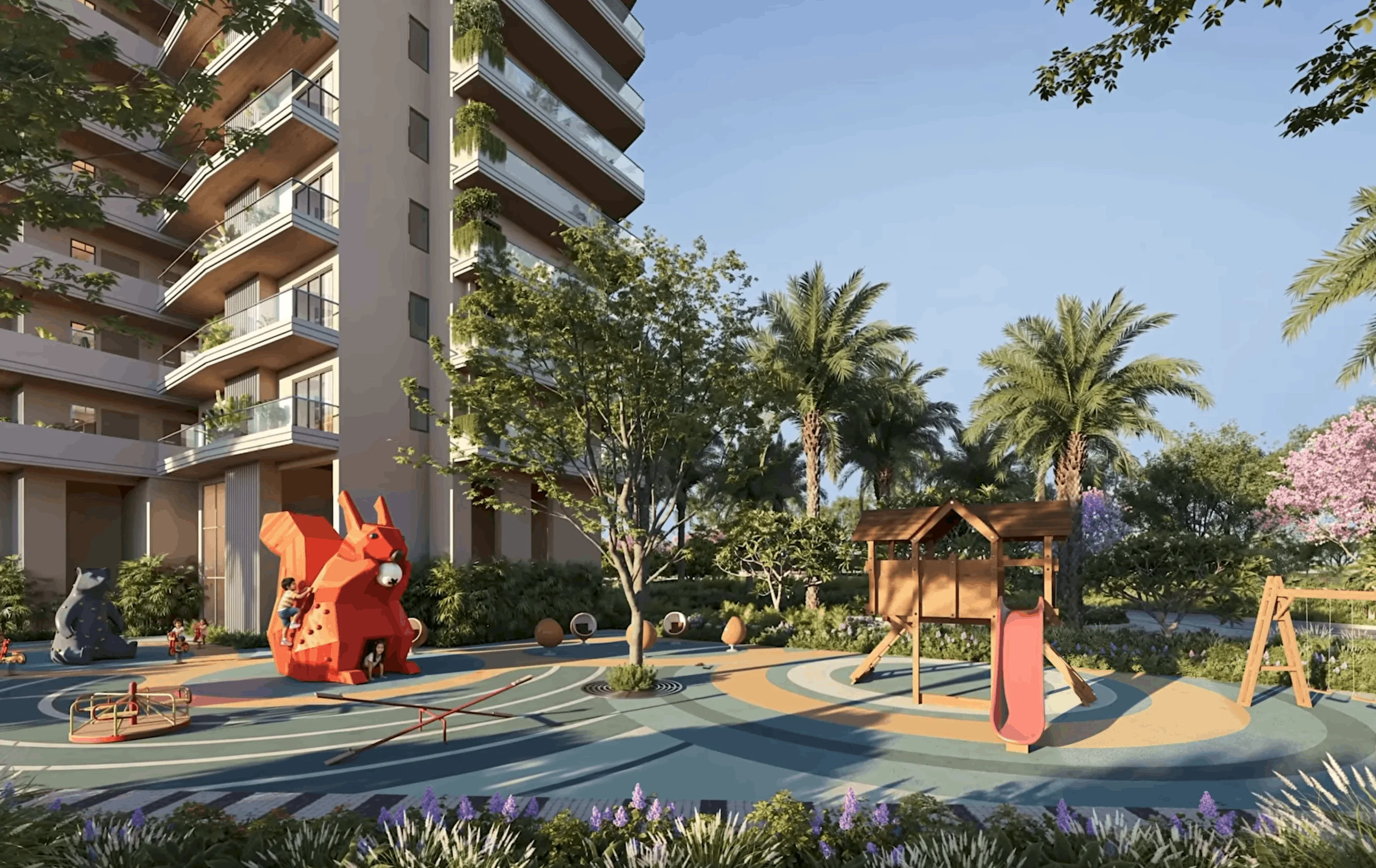 Dedicated Tot-Lot & Play Courts